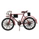 Bicicleta Vermelha Bolsas 14x25x6.5cm Estilo Retrô - Vintage