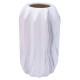 Vaso Porcelana Branca 20x11.5x11.5cm