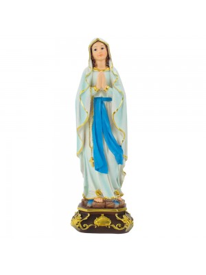 Nossa Senhora De Lourdes 23cm - Enfeite Resina