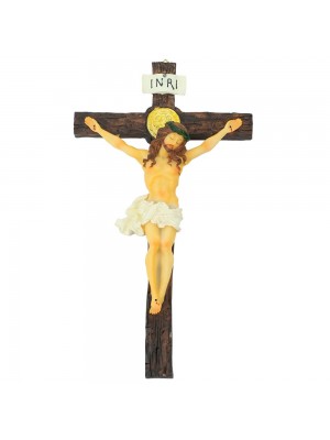 Crucifixo 33cm - Enfeite Resina