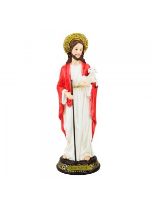 Jesus Bom Pastor 31cm - Enfeite Resina