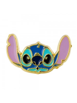 Broche Rosto Stitch Assoviando 2.5x3.5cm - Disney
