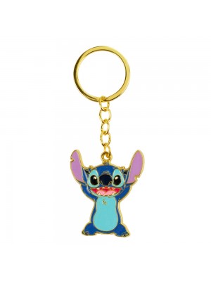 Chaveiro Stitch Patas Pra Cima 4.5cm - Disney