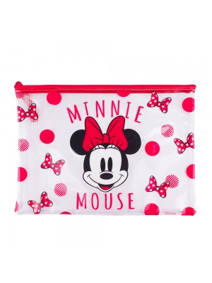 Necessaire Estojo Transparente Minnie 23x32cm - Disney