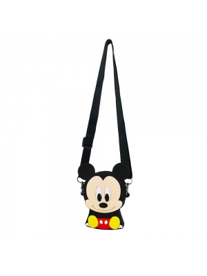 Mini Bolsa De Ombro Mickey Silicone 15x11.5cm - Disney