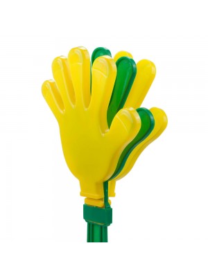 Mão Barulhenta Torcedor Amarela 27cm Brasil