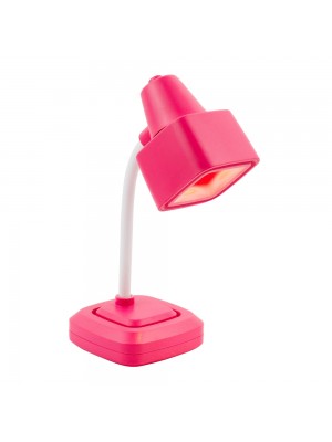 Mini Luminária Ajustável Vermelho Com Ímã 10cm