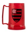 Caneca Vermelha Gel Isolante Térmico 400ml - Flamengo