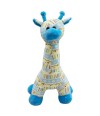 Girafa Azul Em Pé 30cm - Pelúcia