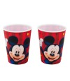 Jg 2 Copos Plástico Mickey 400ml - Disney