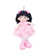 Boneca Bailarina Vestido Rosa 48cm