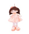 Boneca Bailarina Vestido Rosê 48cm