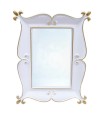 Espelho Moldurado Branco 22x17cm