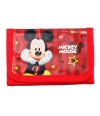 Mini Carteira Vermelha Mickey 8x12cm - Disney