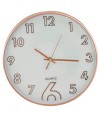 Relógio Parede Rosê 30x30cm