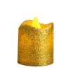 Luminária Plástico Vela Dourado 4.5cm