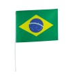 Bandeira Brasil 31x42cm Com Haste Plástico