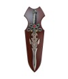 Espada Decorativa Suporte Parede 56cm