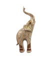 Elefante Tromba Levantada 22.5cm - Resina Animais