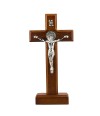 Crucifixo Madeira Para Mesa 23.5cm
