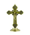 Crucifixo Dourado 15cm - Enfeite Metal