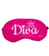 Máscara De dormir Pink Diva 10x19cm - Projeto Kiwi