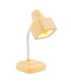 Mini Luminária Ajustável Amarelo Com Ímã 10cm