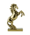 Cavalo Dourado 12.5cm - Resina Animais