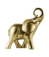 Elefante Dourado 17cm - Resina Animais