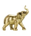 Elefante Dourado 19cm - Resina Animais