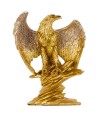 Águia Cor Dourada 30.5cm - Resina Animais