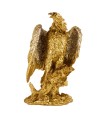Águia Dourada 42cm - Resina Animais
