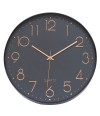 Relógio Parede Preto 35x35cm