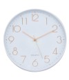 Relógio Parede Branco 35x35cm