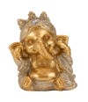 Ganesha Dourado Não Ouço 7cm