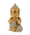 Buda Dourado Modelo C 12cm