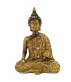 Buda Dourado Bhumisparsha Mudra 12cm
