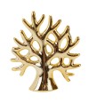Árvore Cerâmica Dourada 10cm
