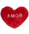 Almofada Coração Amor Vermelho 30x12x34cm
