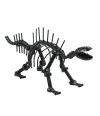 Dinossauro Stegosaurus Esqueleto Parafusos Metal 29cm
