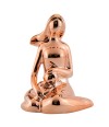 Mãe Criança Porcelana Rosê Modelo B 12cm