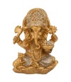 Buda Ganesha Dourado 10cm