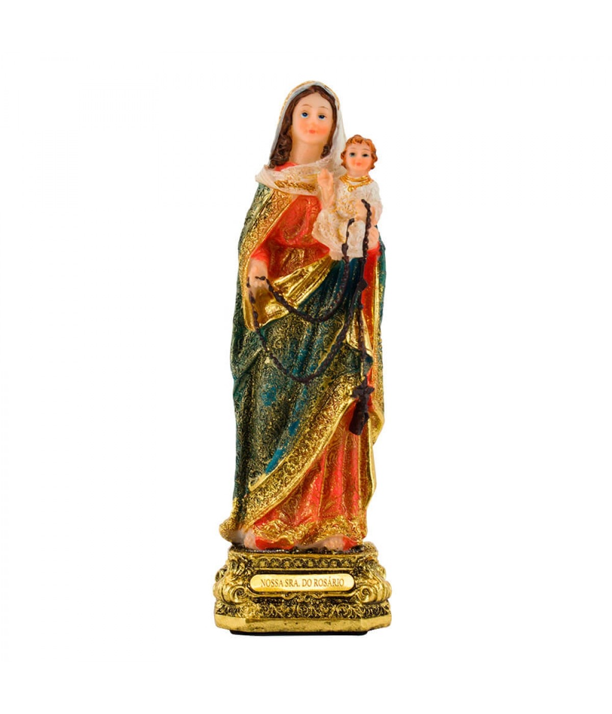 Nossa Senhora Do Rosário 30.5cm - Enfeite Resina