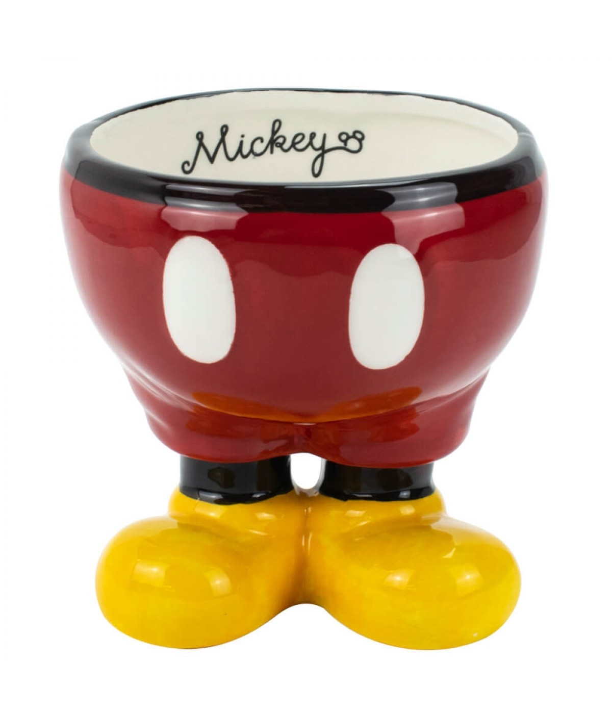 Vaso Porcelana Porta Objeto Corpo Mickey 12cm - Disney