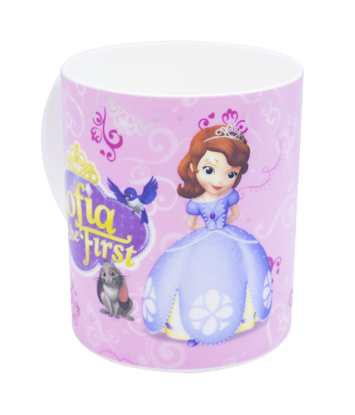 Caneca Porcelana Lata Princesinha Sofia Disney F190sf1 Minas De Presentes