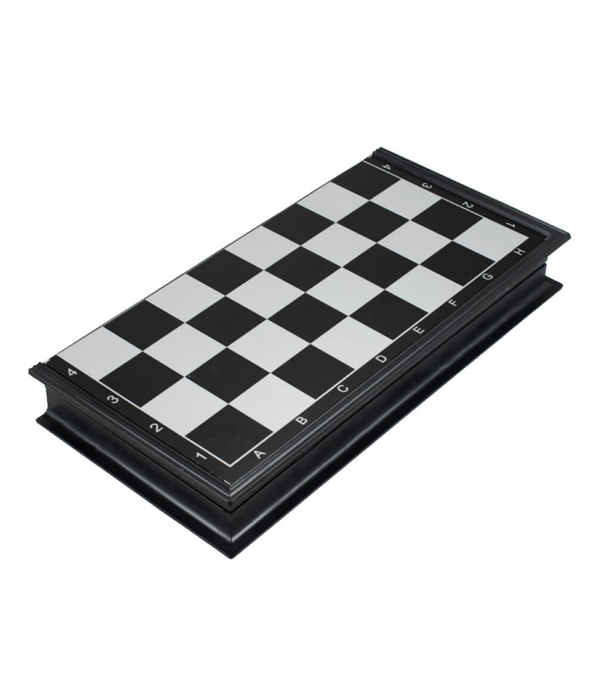 Conjunto de xadrez de madeira dobrável magnético grande placa com 34 peças  de xadrez interior para armazenamento portátil jogo de tabuleiro viagem  conjunto para o miúdo