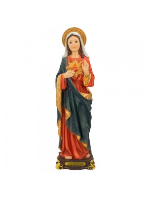 Sagrado Coração De Maria 41cm - Enfeite Resina