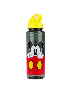 Garrafa Plastico Com Canudo Mickey 700ml - Disney