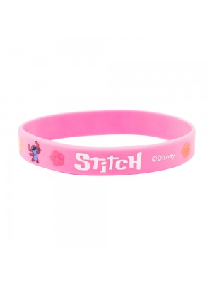 Pulseira Rosa Stitch 6.5cm - Disney