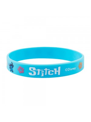 Pulseira Azul Claro Stitch 6.5cm - Disney